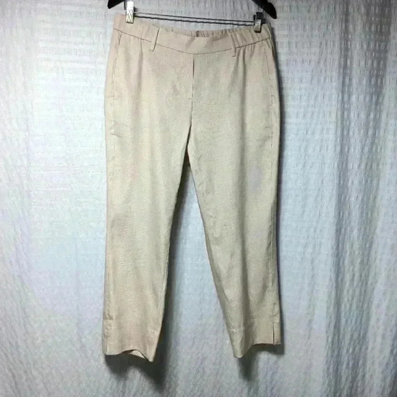 J.Jill Linen/ rayon  blend Capris. Ladies size M Petite - Picture 1 of 8